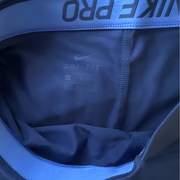 Nike Pro Dri-FIT Blue shorts - Picture 3 of 5